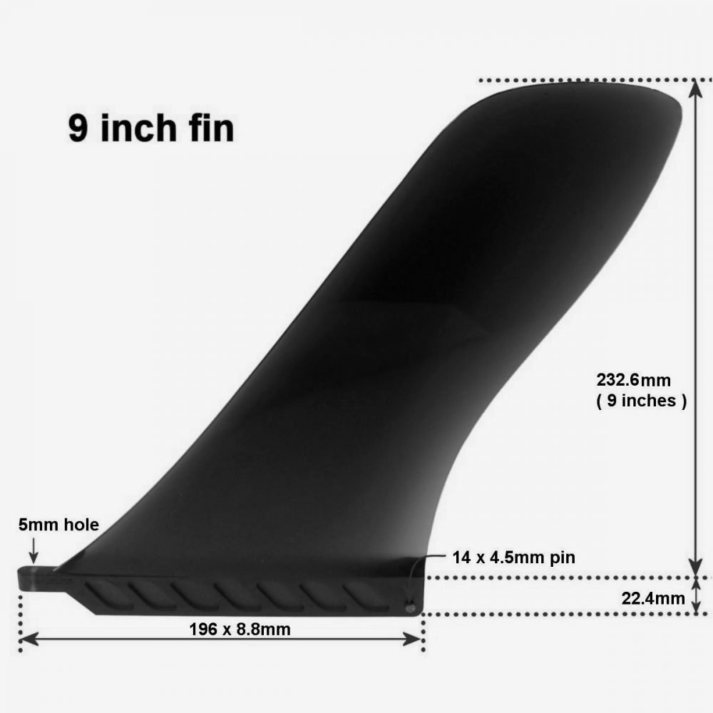 iSUP PADDLE BOARD 9" RACE FIN - Image 2