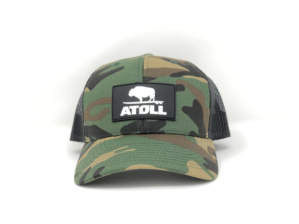 Atoll Boards Hat With Rubber iSUP Leash Patch - Image 2