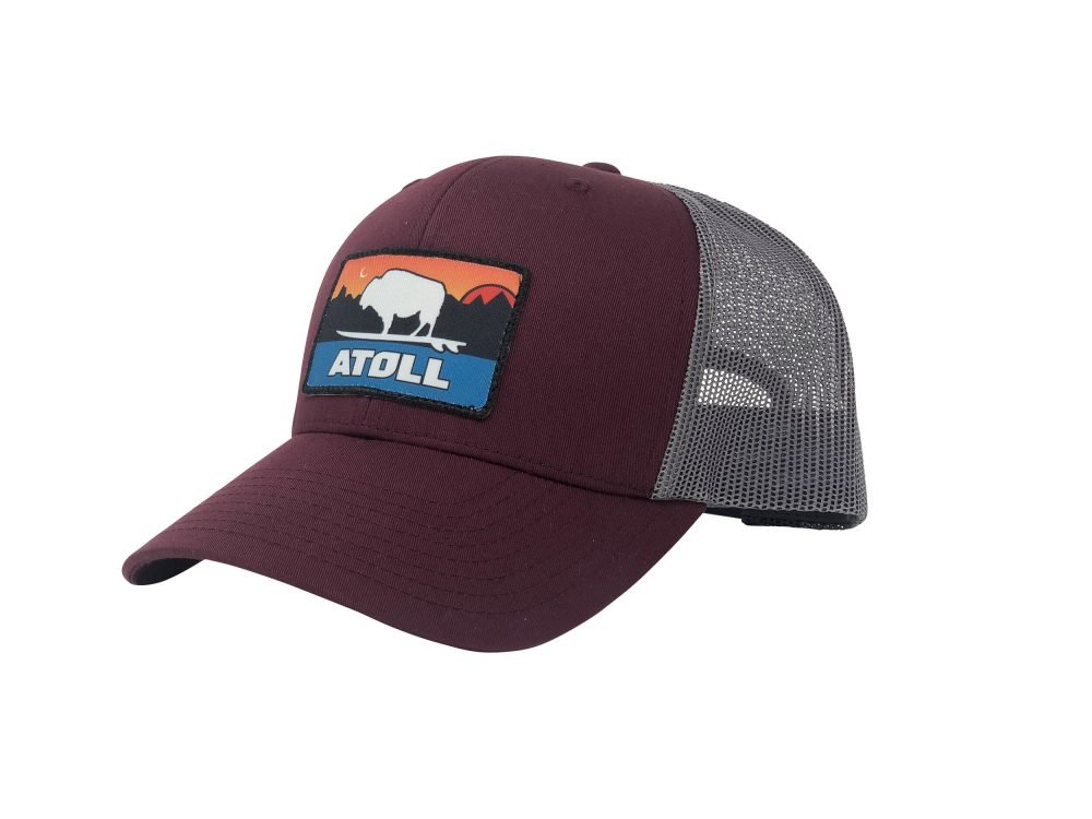 Atoll Tahoe Sunset SUP Trucker Hat - Image 18