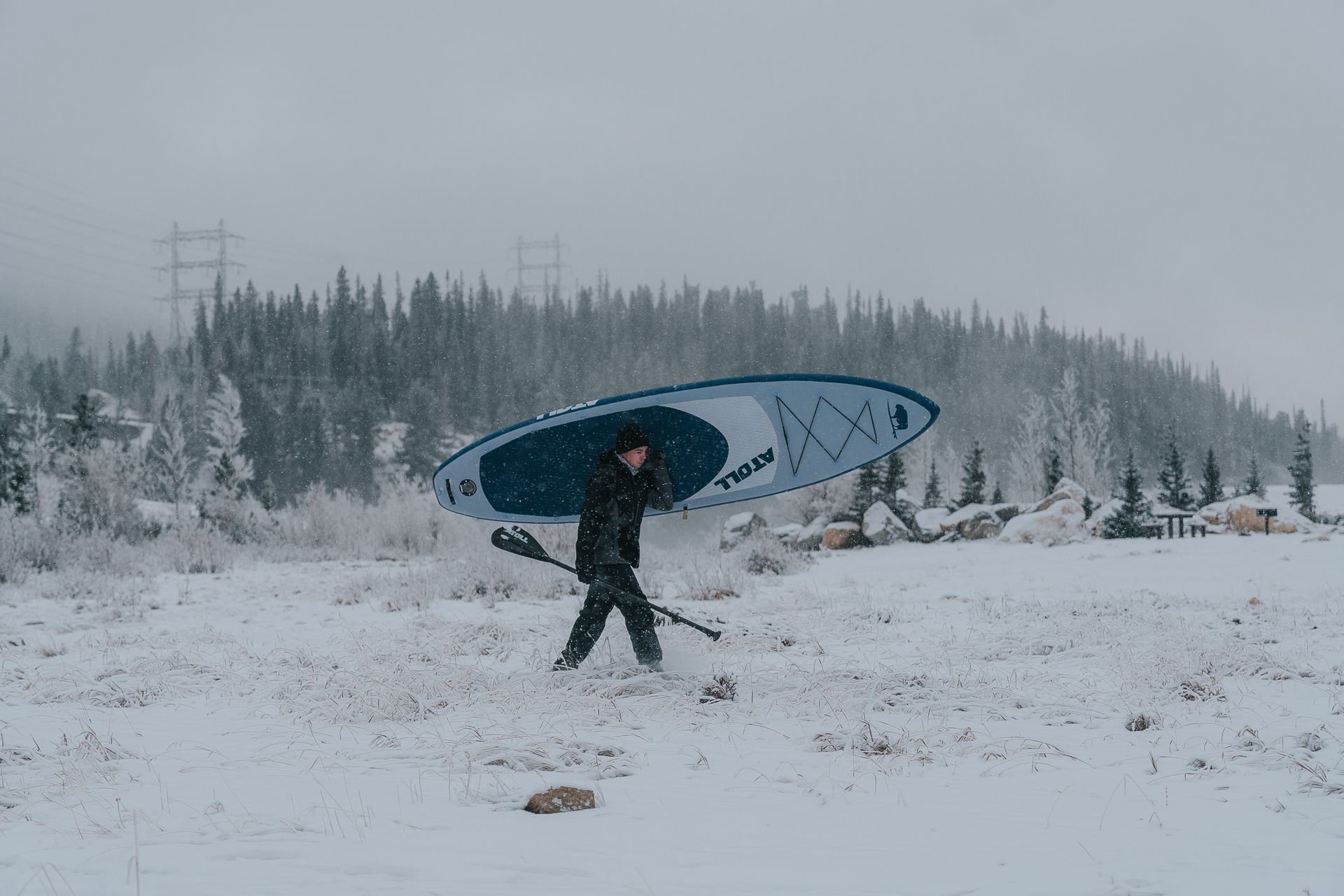 cold water paddling