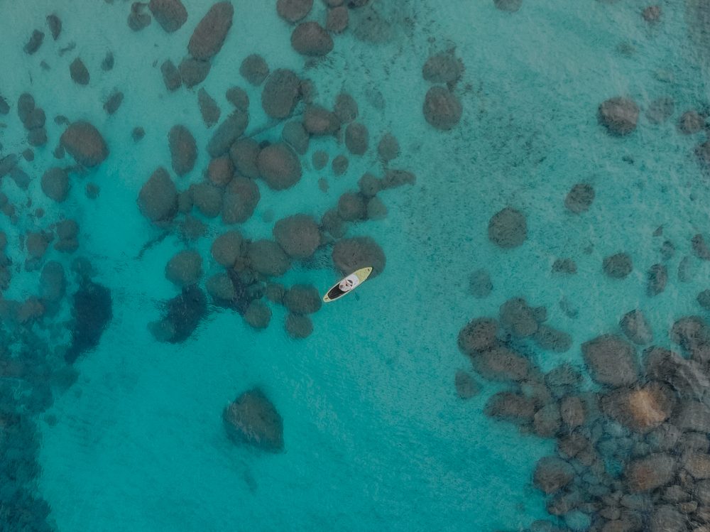 Paddle Boarding in Lake Tahoe