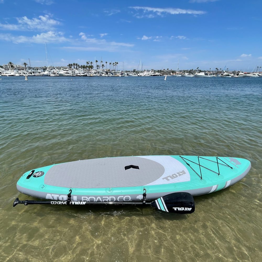 Atoll SUP strap paddle holder