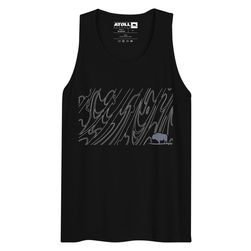 Tank Top with Atoll Grain Design - Image 2