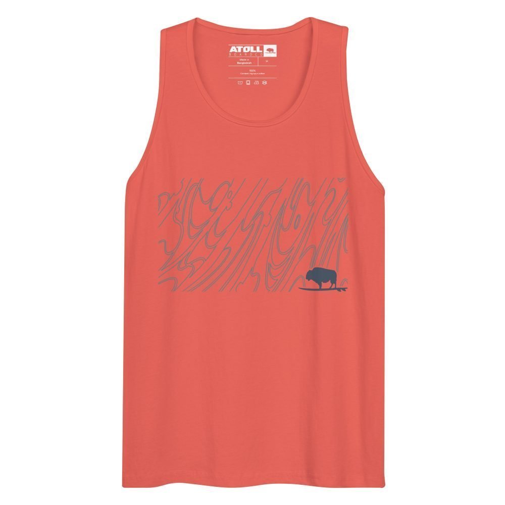Tank Top with Atoll Grain Design - Image 3