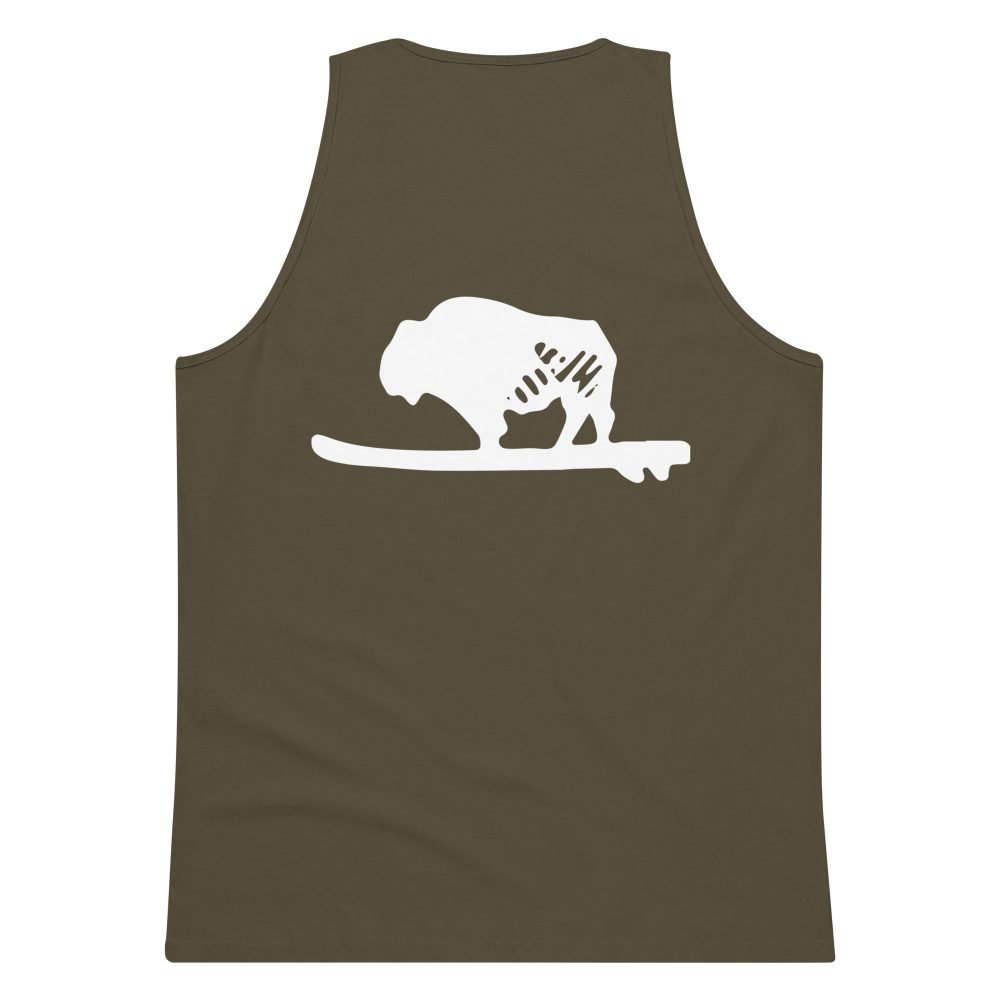 Men’s Tank Top with Atoll Bison Logo - Image 14