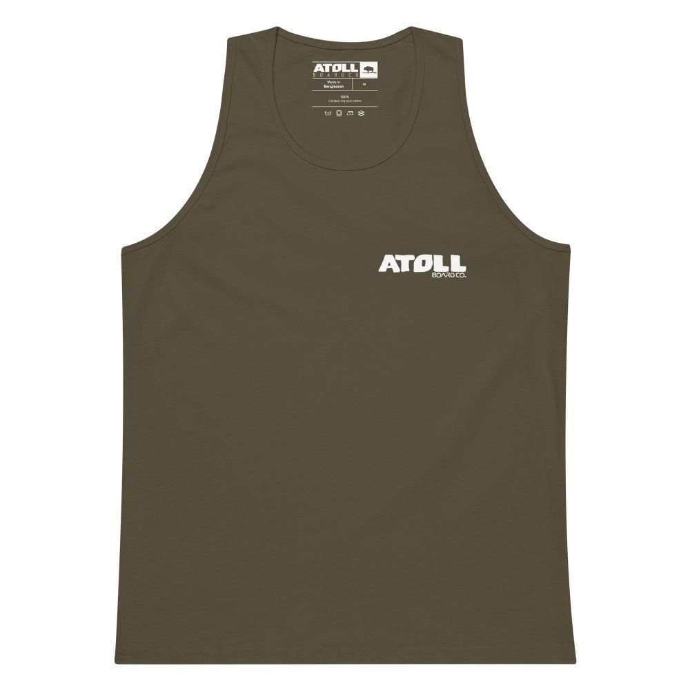 Men’s Tank Top with Atoll Bison Logo - Image 13