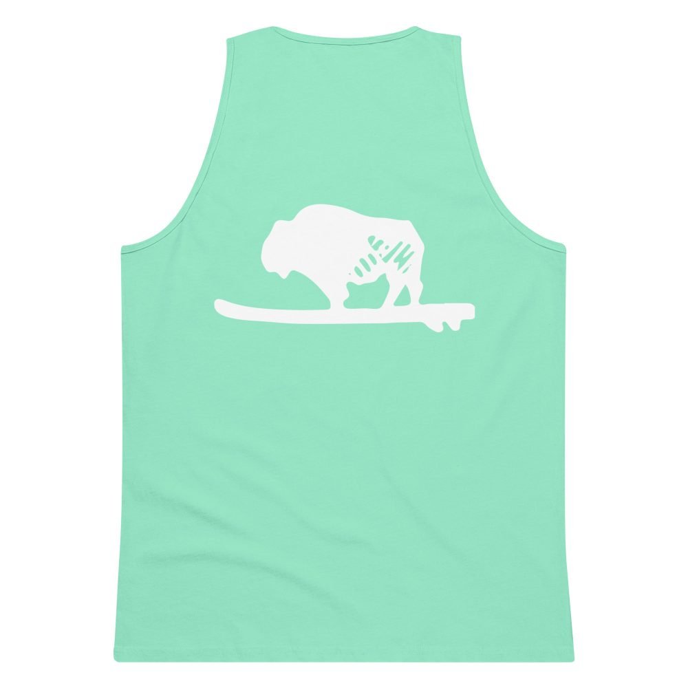 Men’s Tank Top with Atoll Bison Logo - Image 24