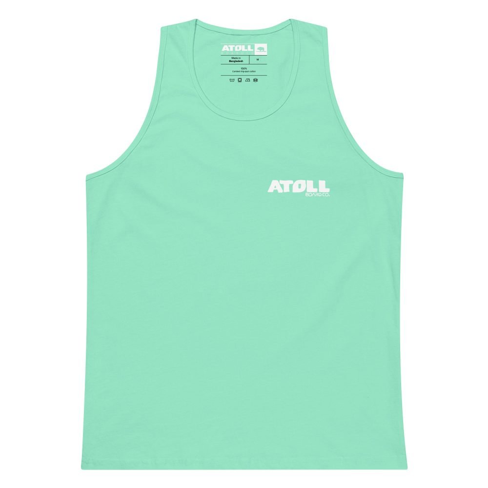 Men’s Tank Top with Atoll Bison Logo - Image 23
