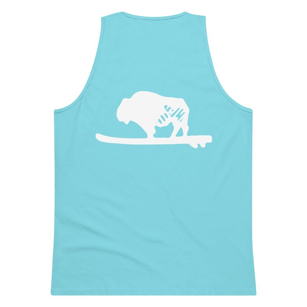 Men’s Tank Top with Atoll Bison Logo - Image 22