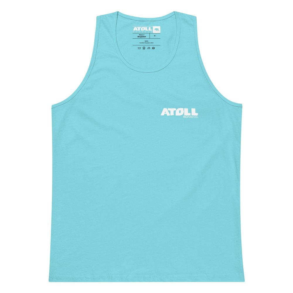 Men’s Tank Top with Atoll Bison Logo - Image 21