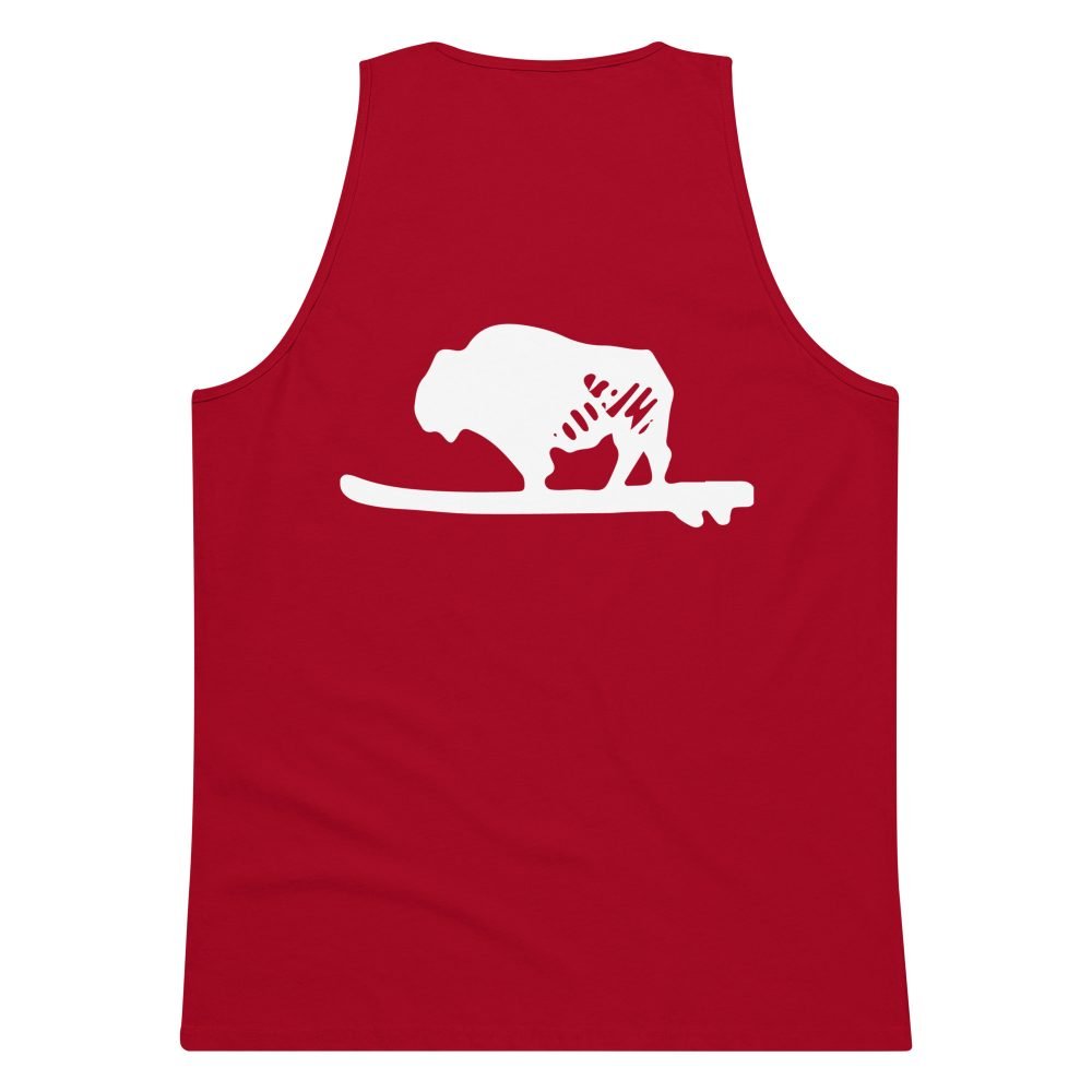 Men’s Tank Top with Atoll Bison Logo - Image 6