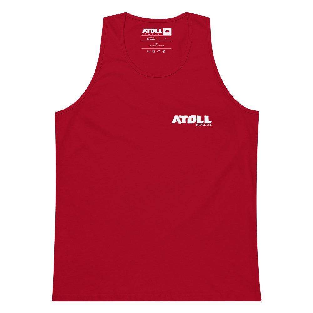 Men’s Tank Top with Atoll Bison Logo - Image 5