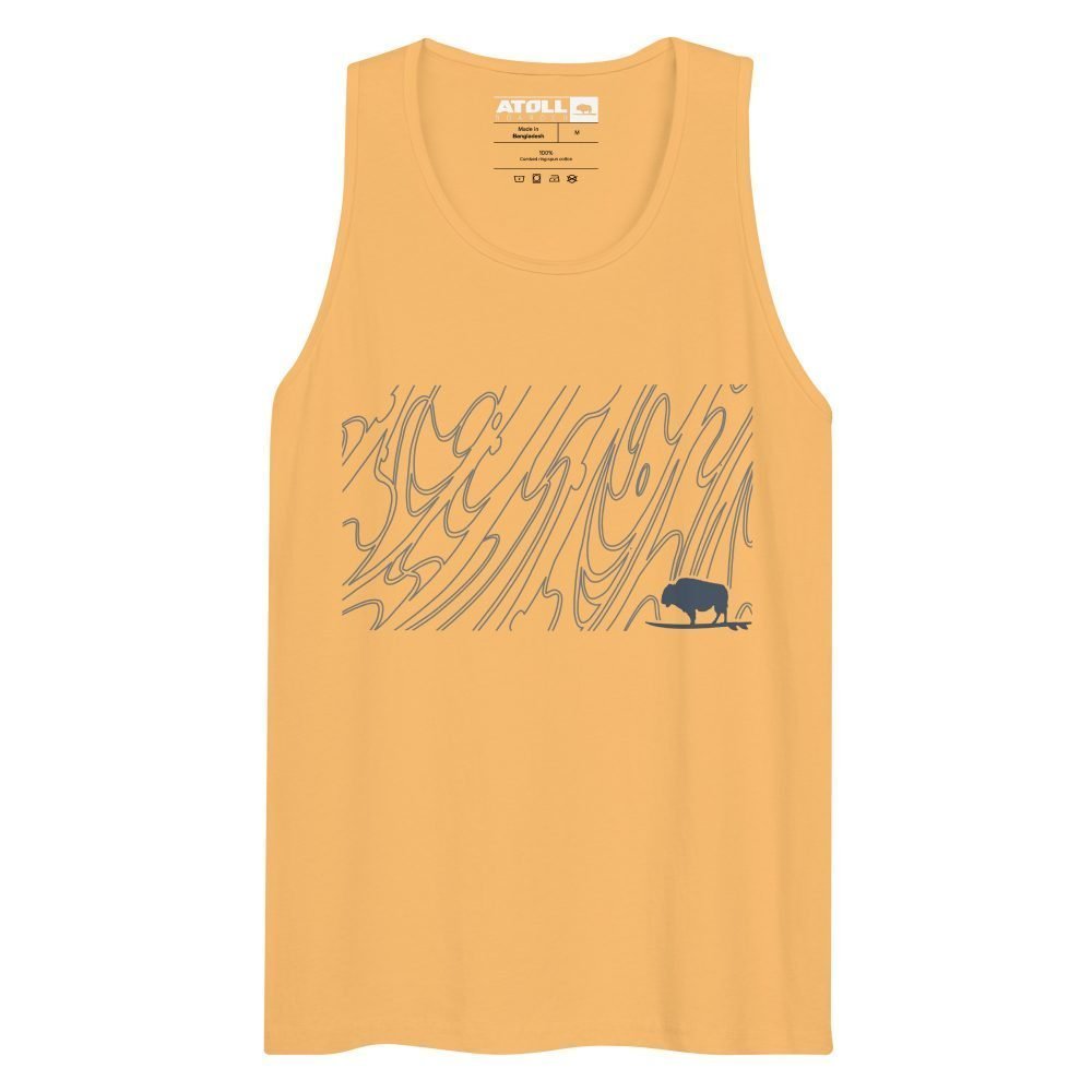 Tank Top with Atoll Grain Design - Image 4
