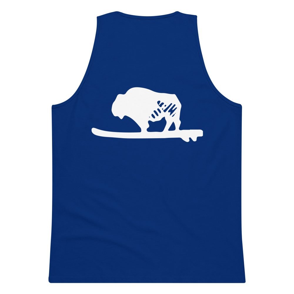 Men’s Tank Top with Atoll Bison Logo - Image 4