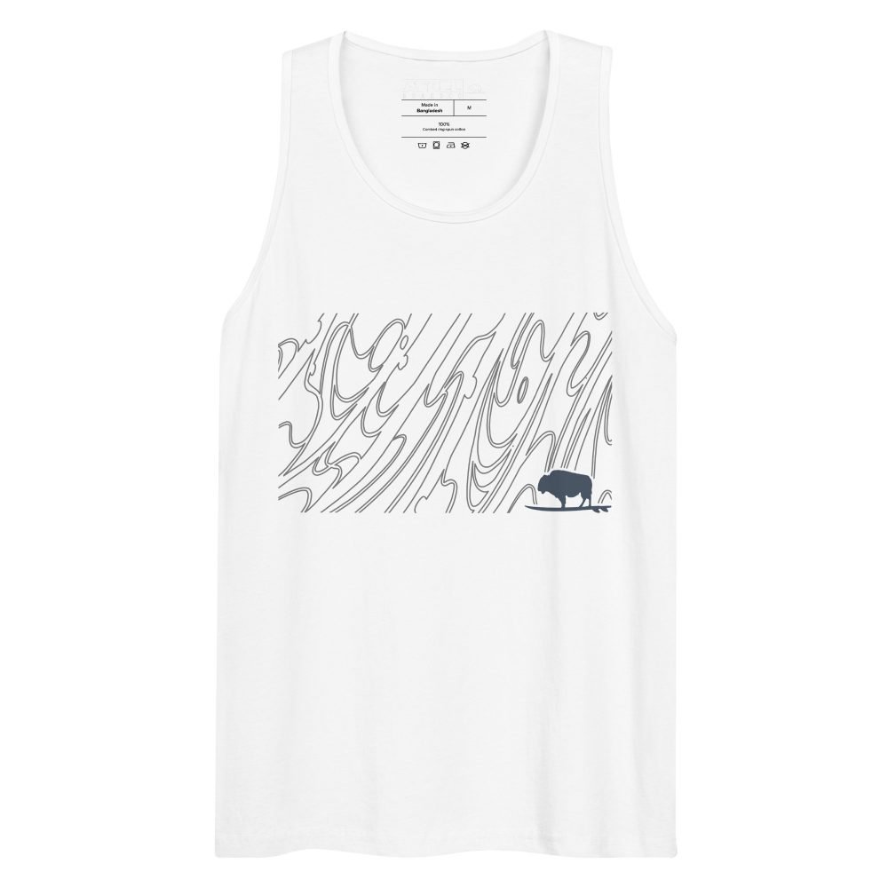 Tank Top with Atoll Grain Design - Image 6