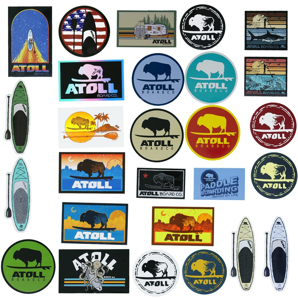 paddle board sticker