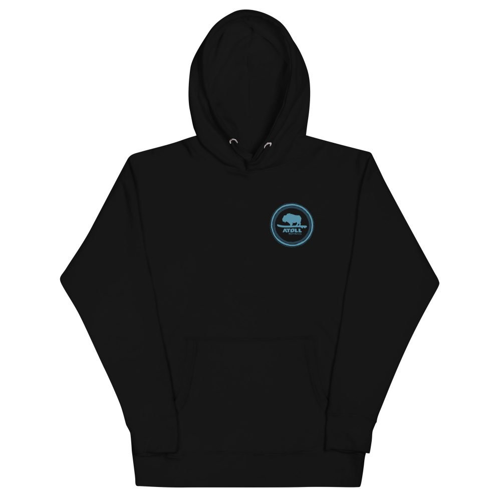 Unisex Hoodie with Atoll Paddle Boarding Wrecked My Life Graphic - Image 5