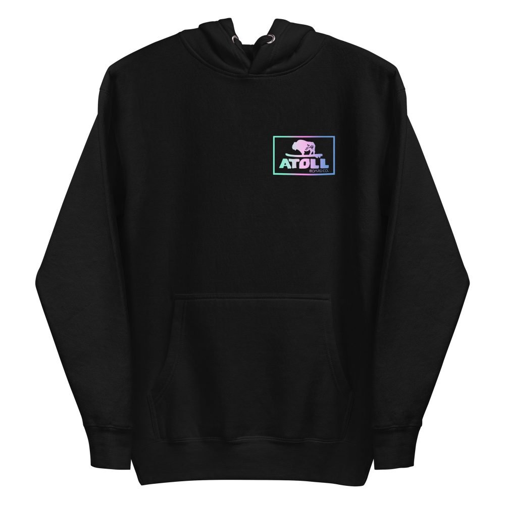 Unisex Hoodie with Atoll Color Blend Graphic - Image 6