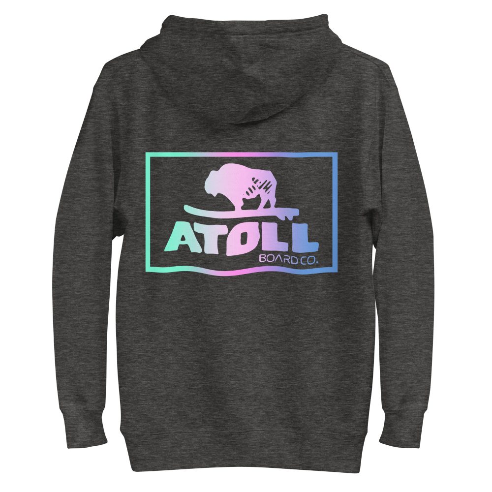 Unisex Hoodie with Atoll Color Blend Graphic - Image 12