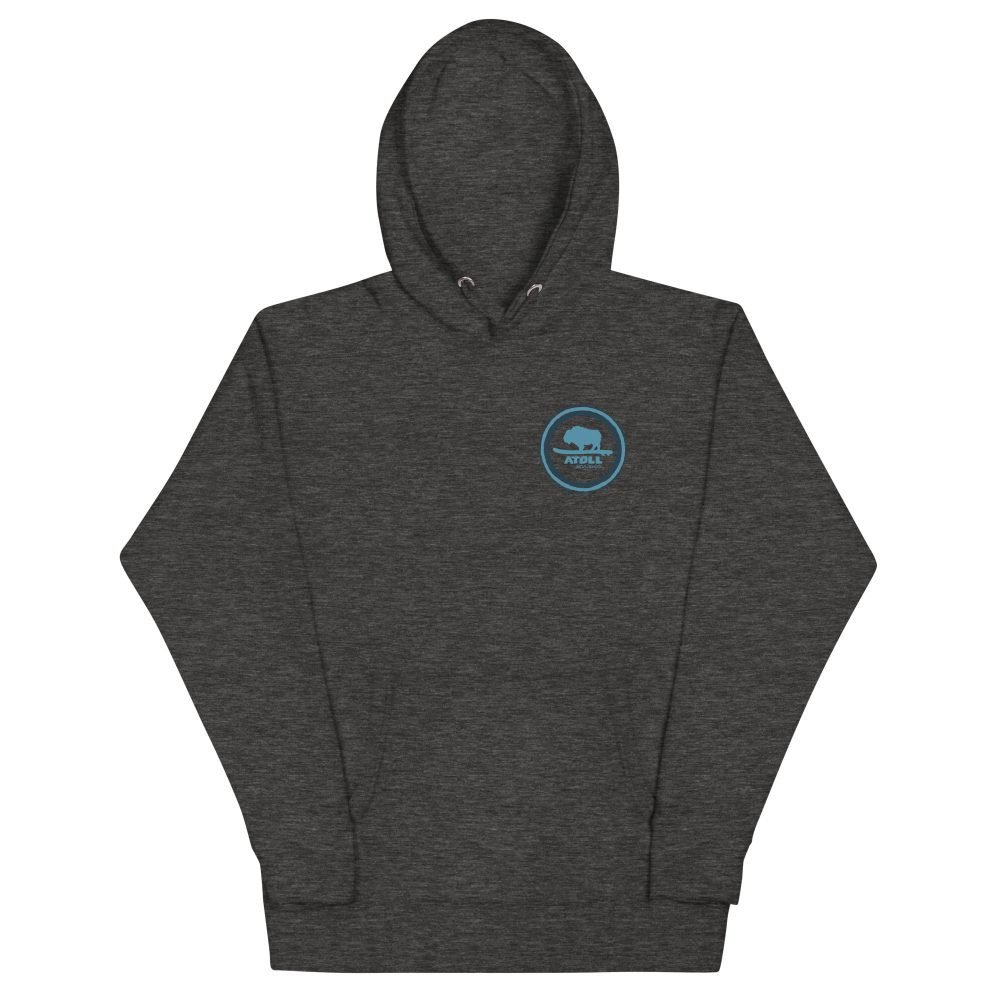 Unisex Hoodie with Atoll Paddle Boarding Wrecked My Life Graphic - Image 11
