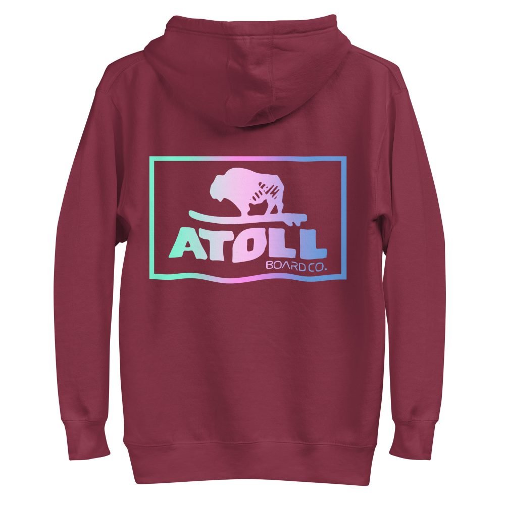 Unisex Hoodie with Atoll Color Blend Graphic - Image 10