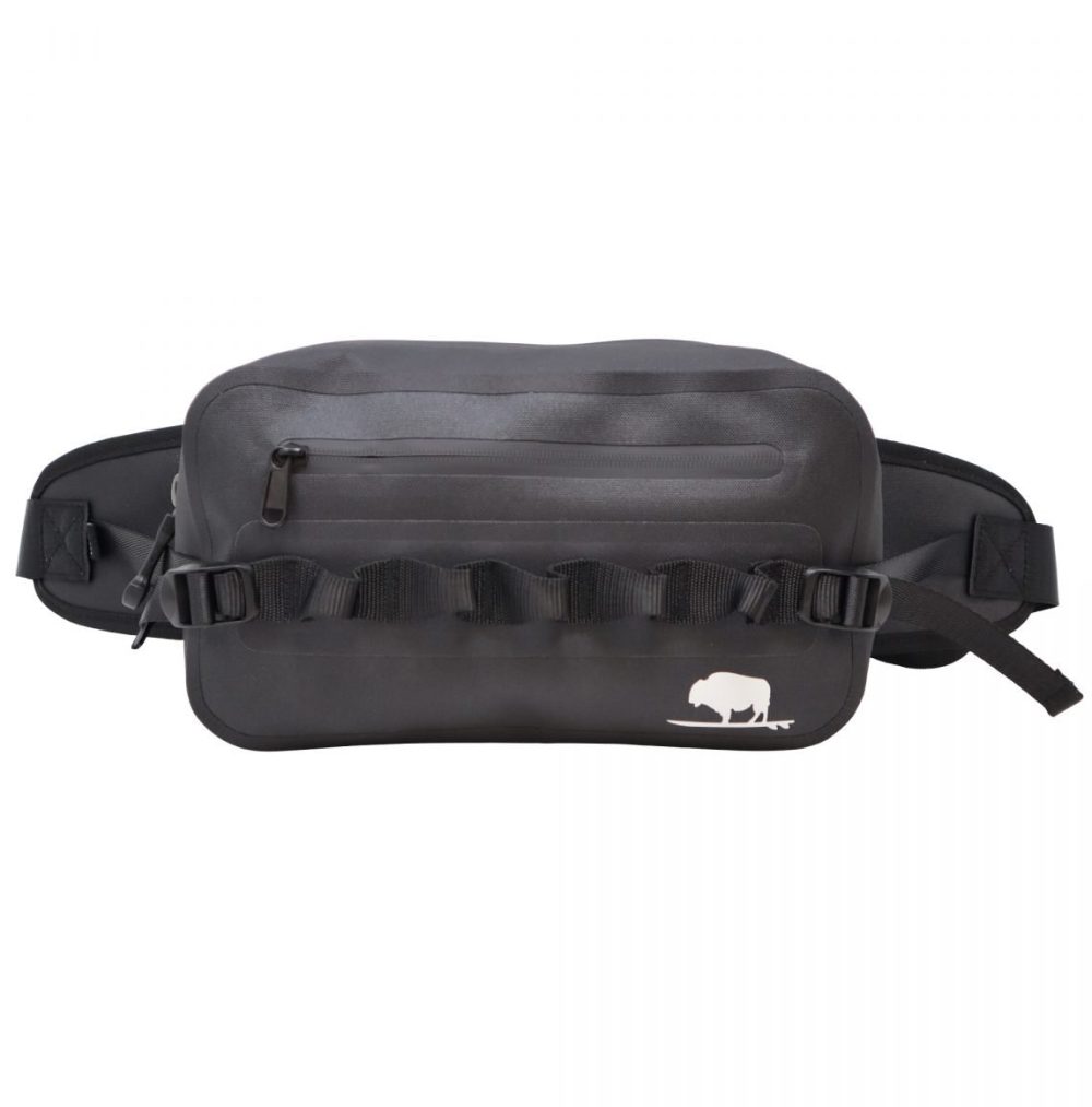 Atoll dry bag waist pack black front